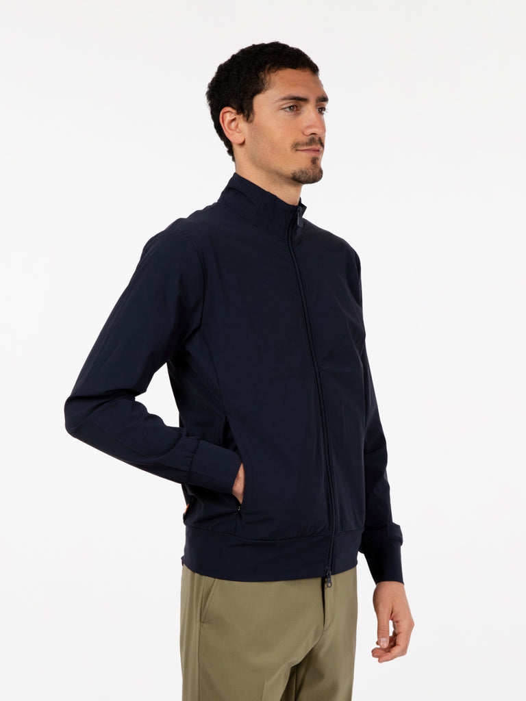 SAVE THE DUCK - Giacca Tulio stand-up collar navy blue