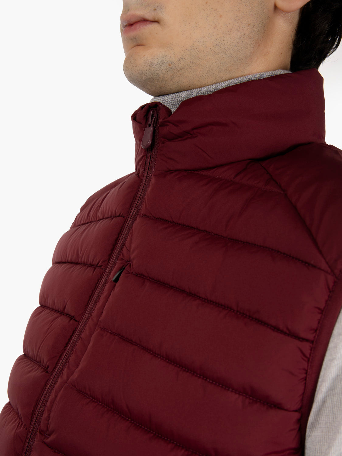 Gilet Miro21 Rhus wine red