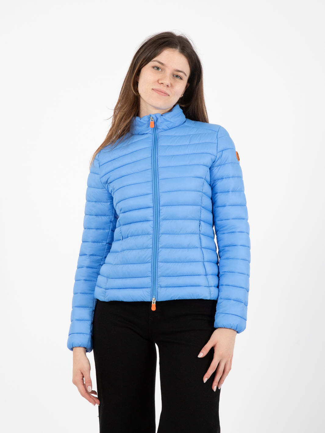 Carly Giga01 Cerulean blue jacket