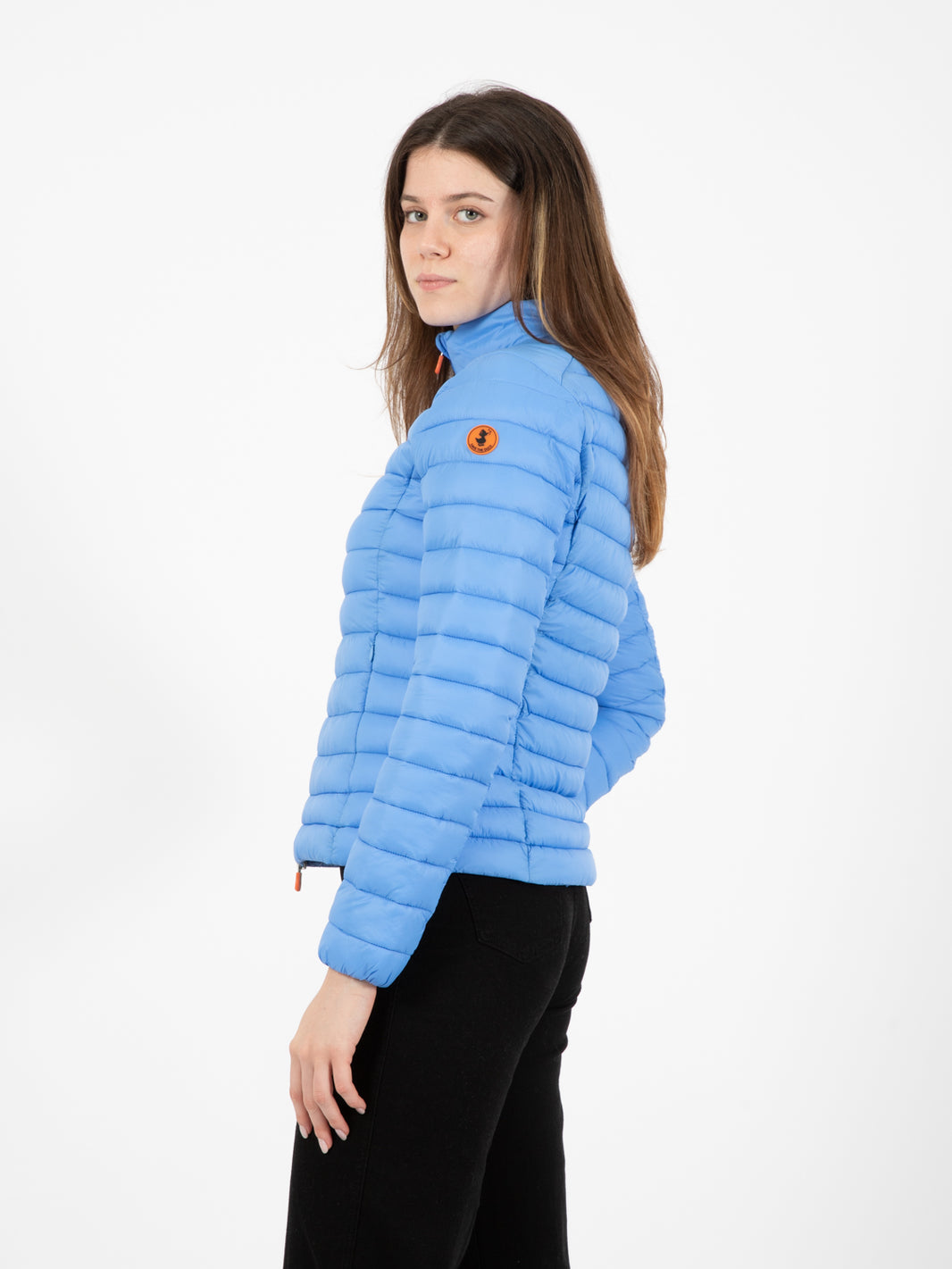 Carly Giga01 Cerulean blue jacket