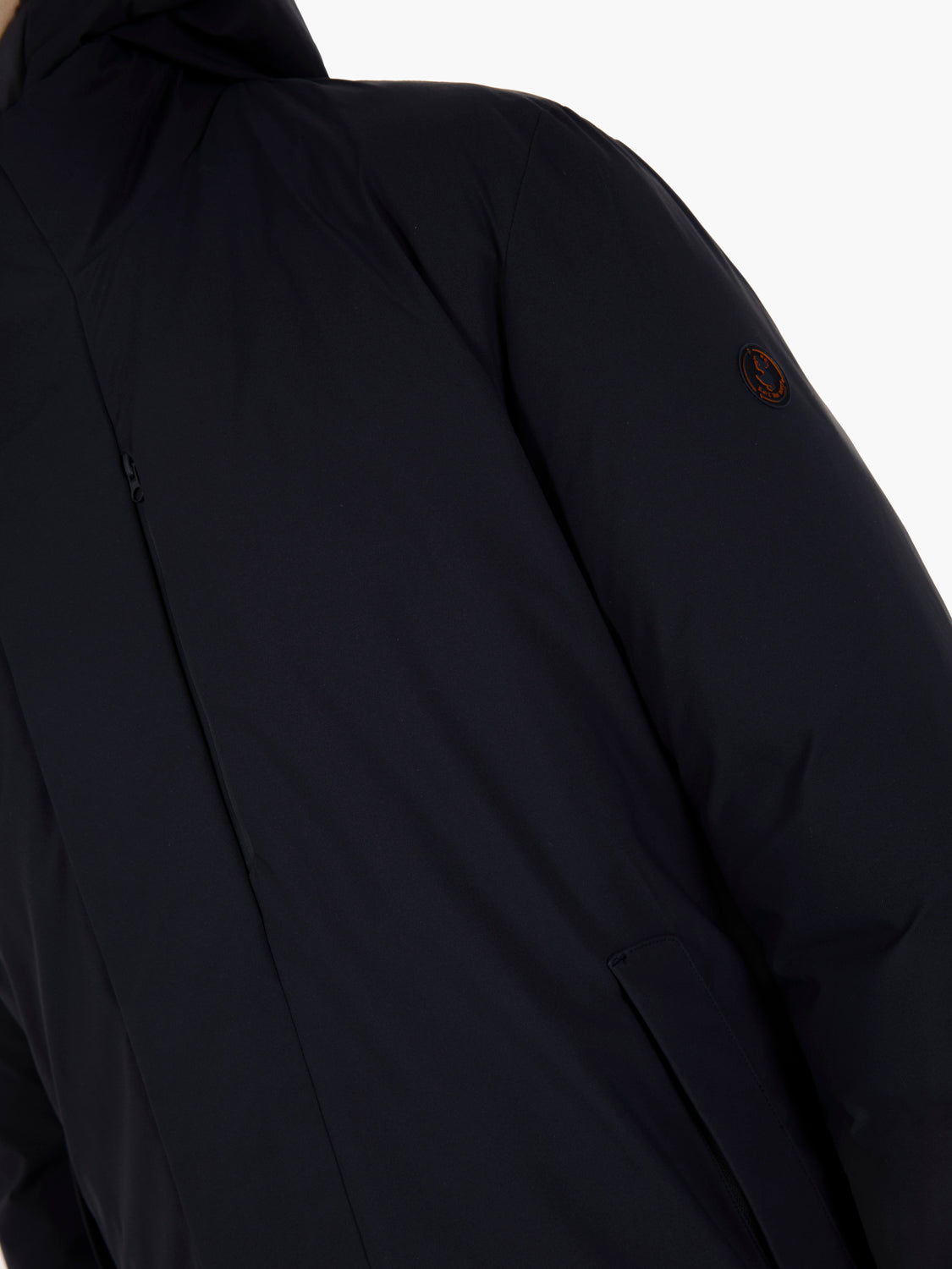 Hooded coat Matt21 Sesle blue