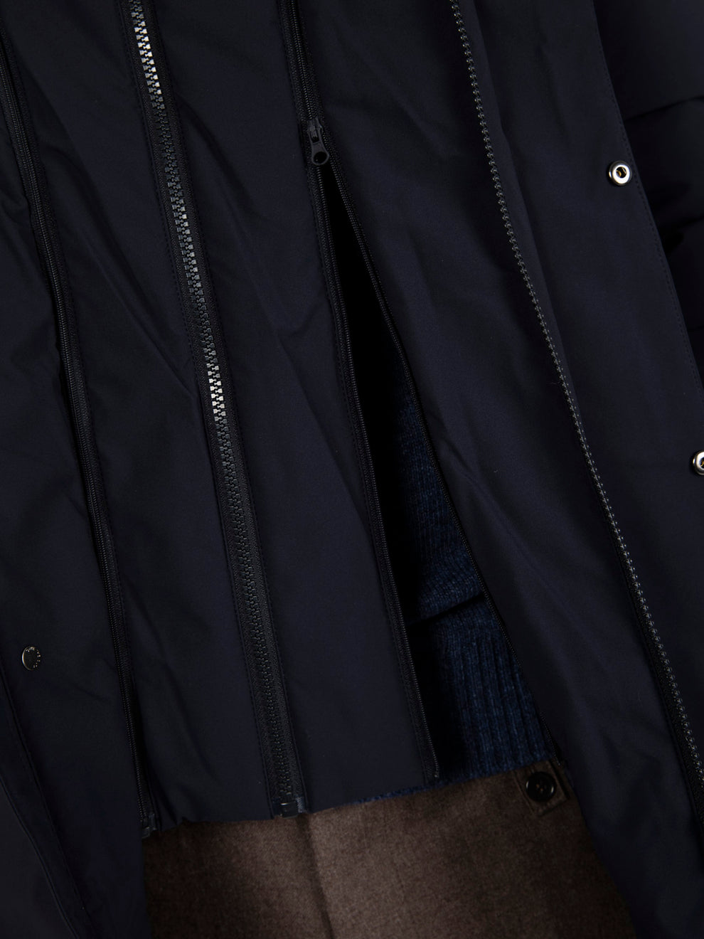 Hooded coat Matt21 Sesle blue