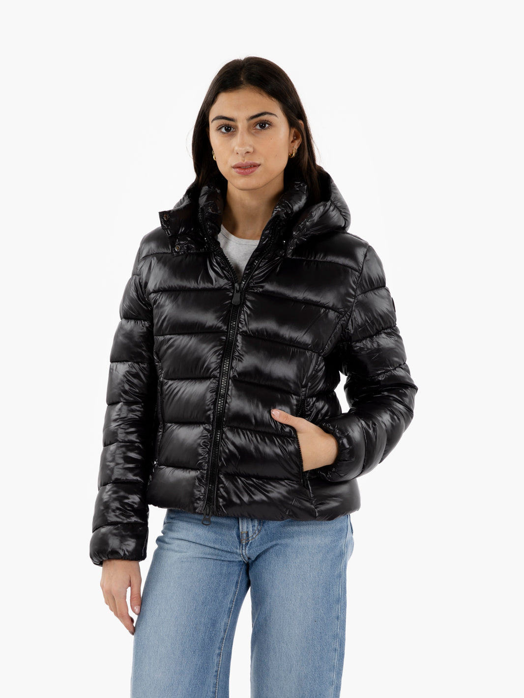 Hooded jacket Cosmary black