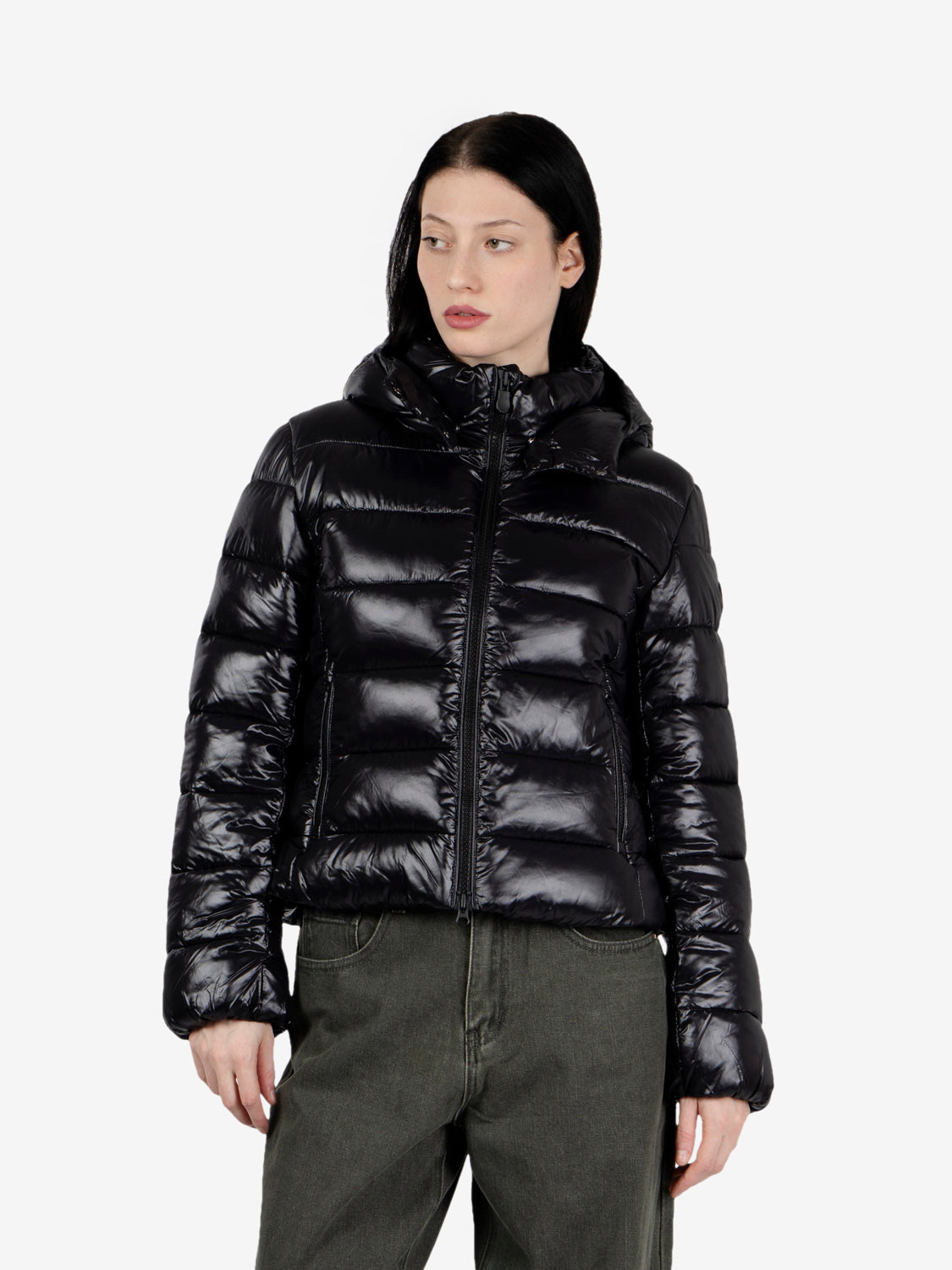 Hooded jacket Cosmary black