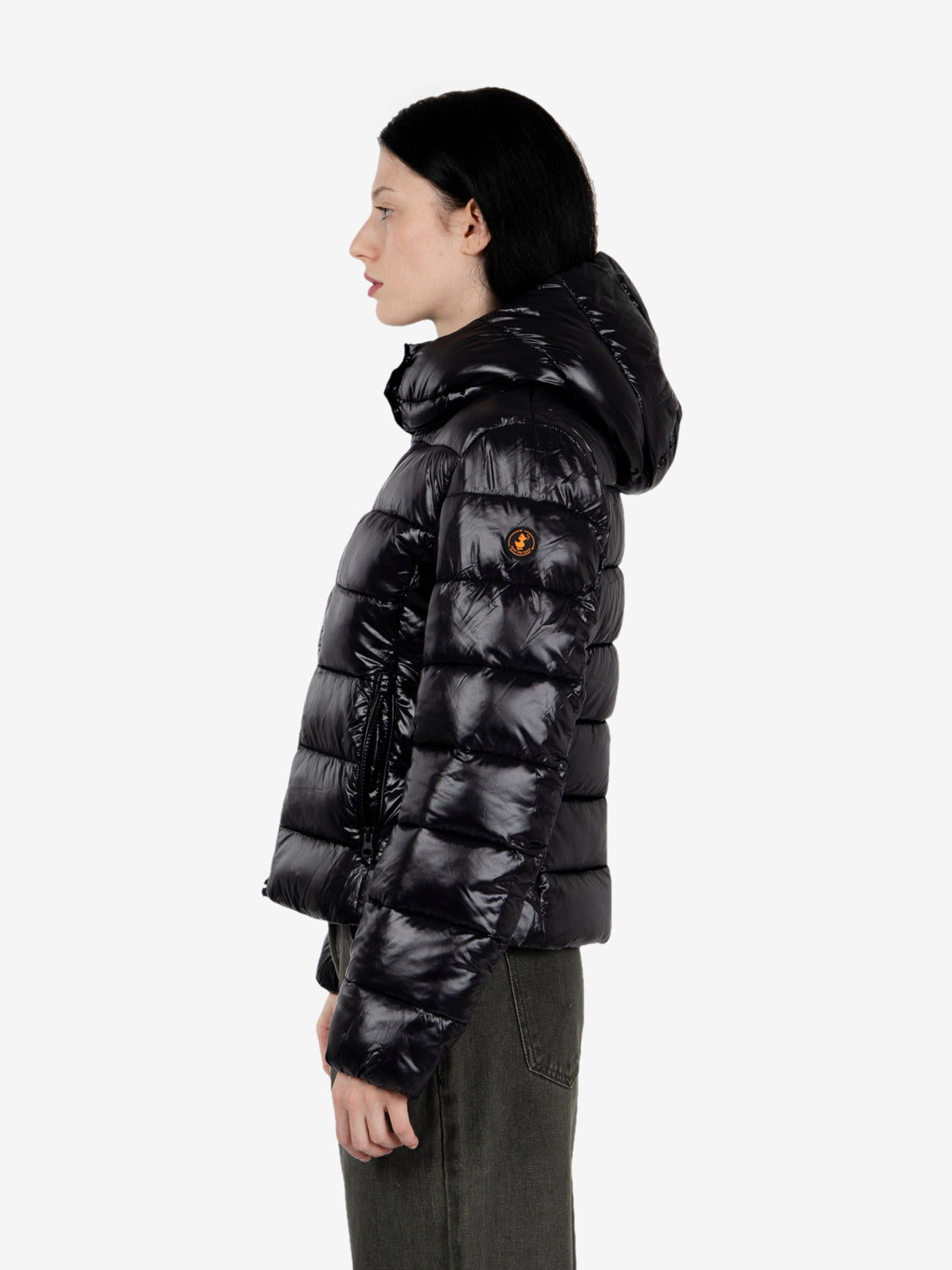Hooded jacket Cosmary black