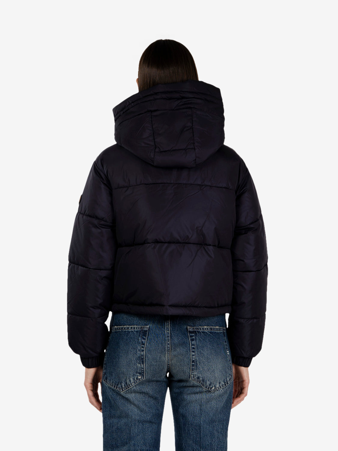 Maude black hooded jacket
