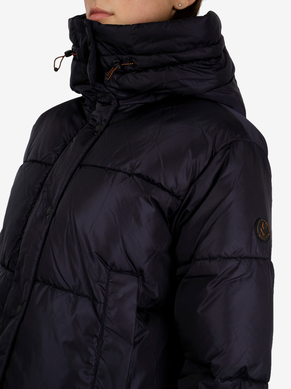 Maude black hooded jacket