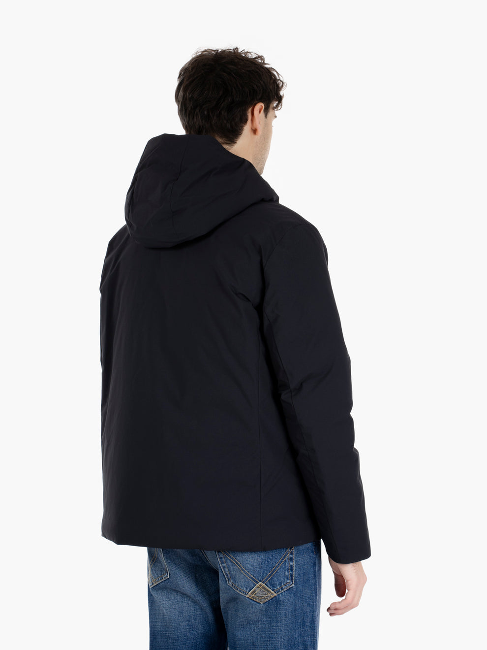 Hooded jacket Obione black
