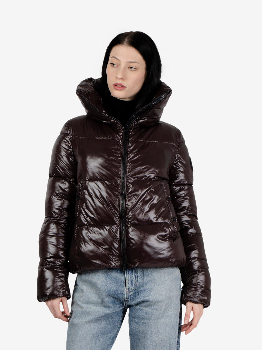 Jacket Isla brown / black