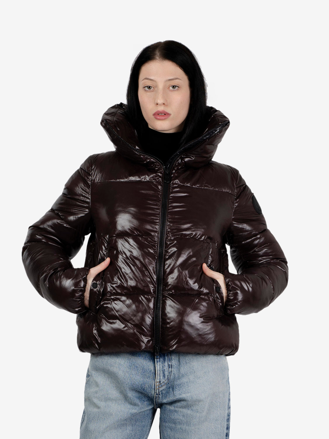 Isla jacket brown / black