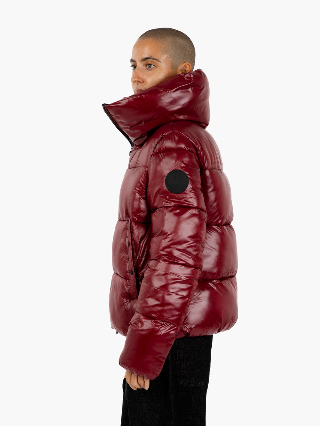 Jacket Isla wine red