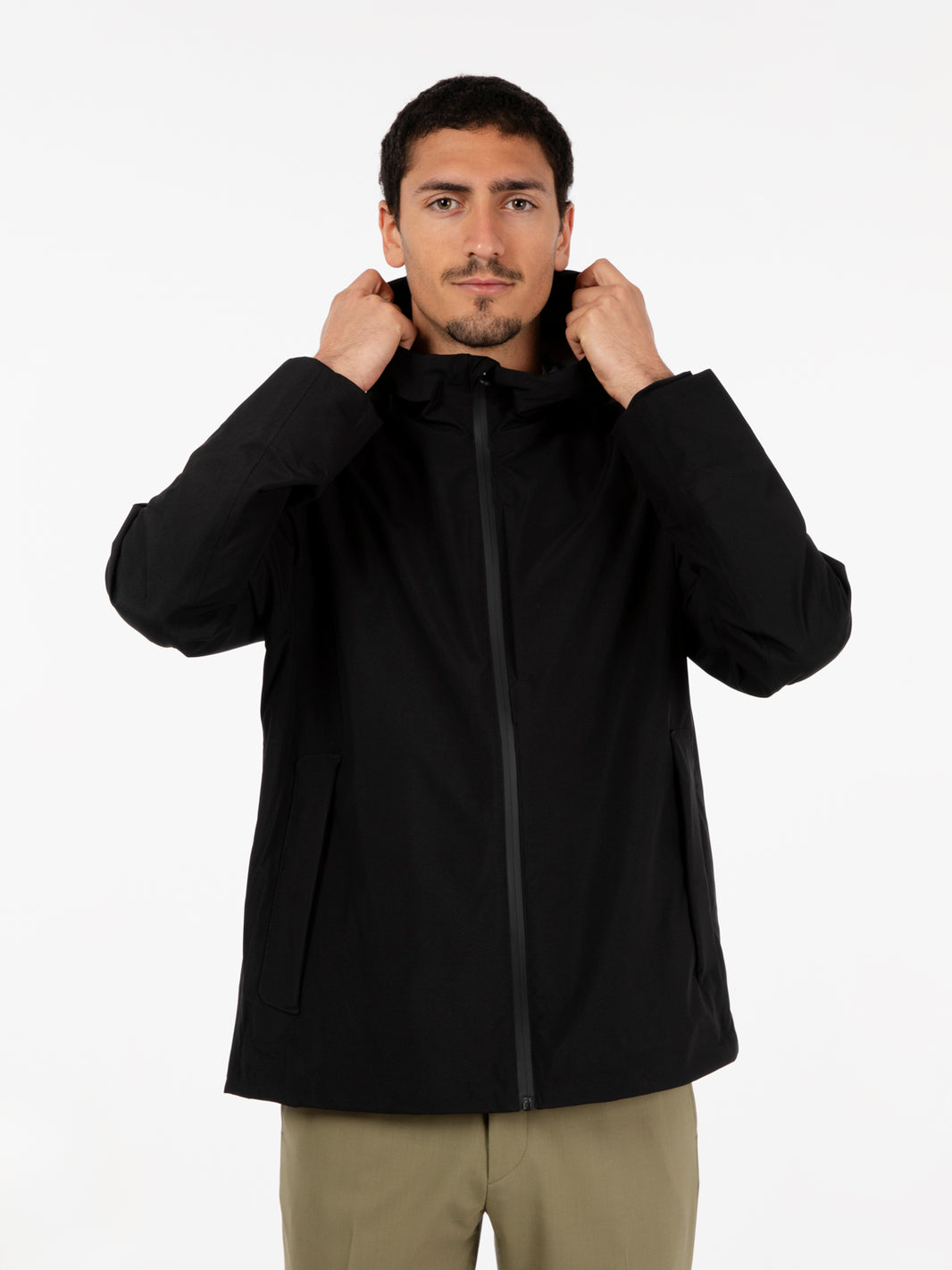 Jari hooded jacket black