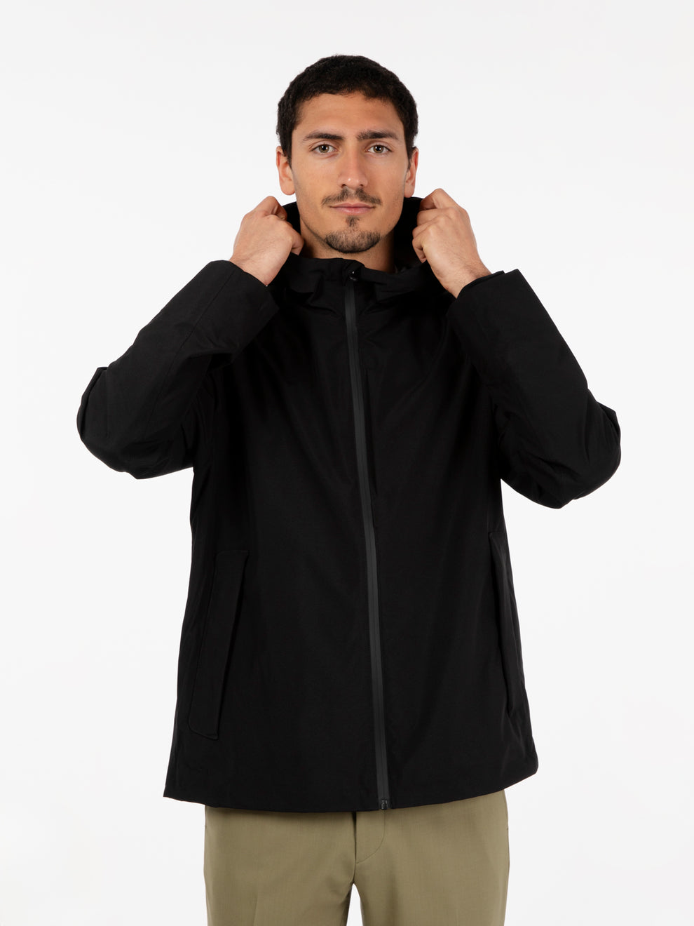 Jari hooded jacket black