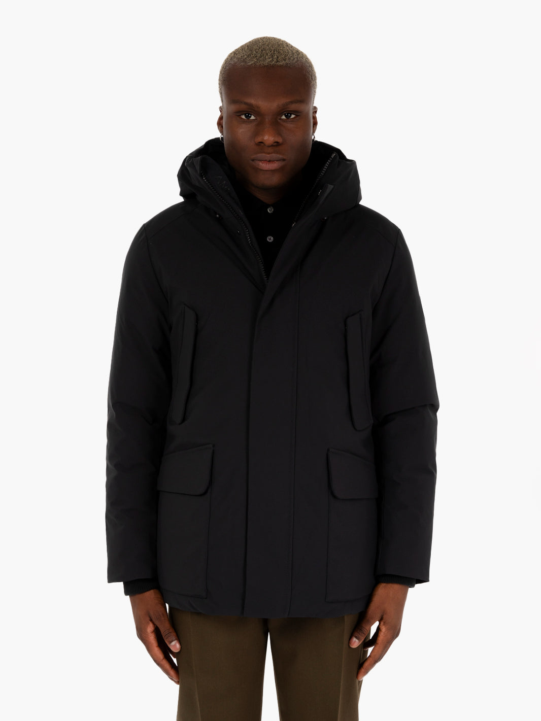 Parka Elon hooded coat black