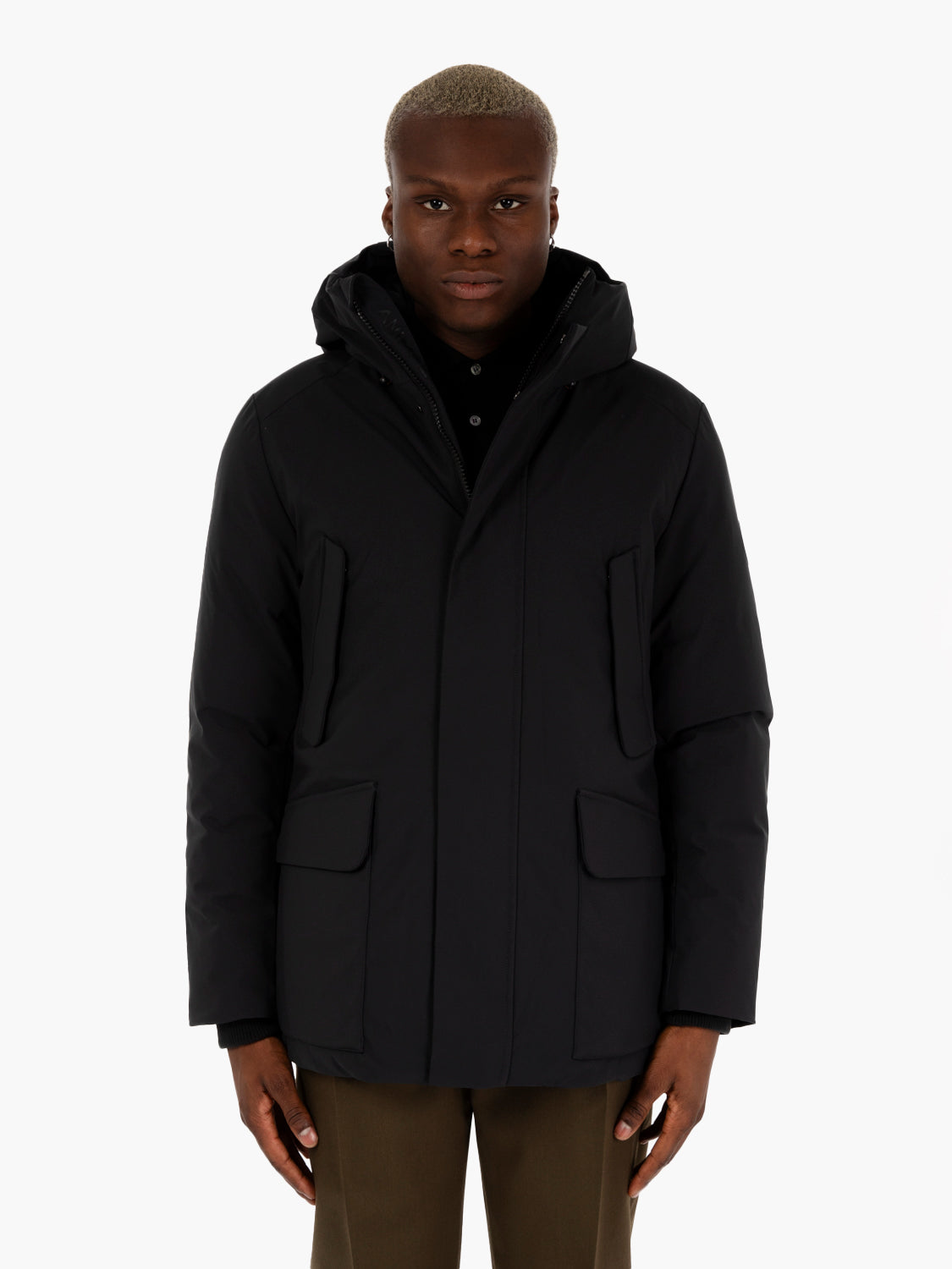 Parka Elon hooded coat black