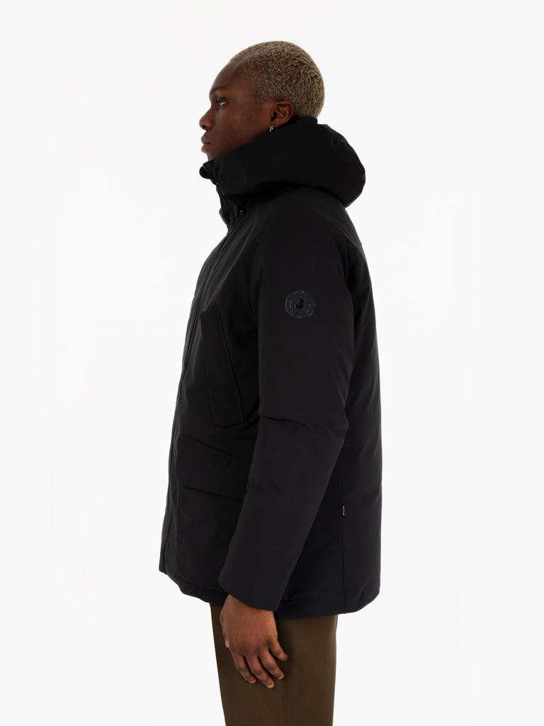 SAVE THE DUCK - Parka Elon hooded coat black