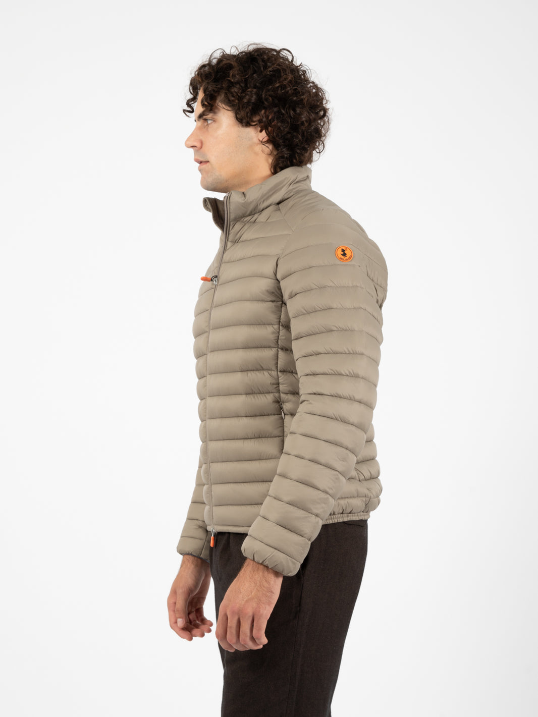 Piumino Giga17 Alexander elephant grey