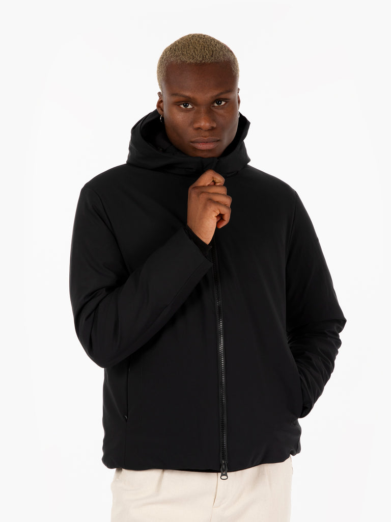 SAVE THE DUCK - Sabal hooded jacket black