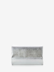 SCARLETT - Borsetta bracciale strass metal argento