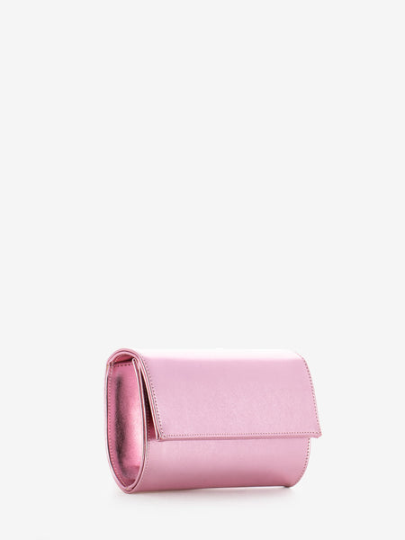 Borsetta bracciale strass metal rosa