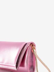 SCARLETT - Borsetta bracciale strass metal rosa
