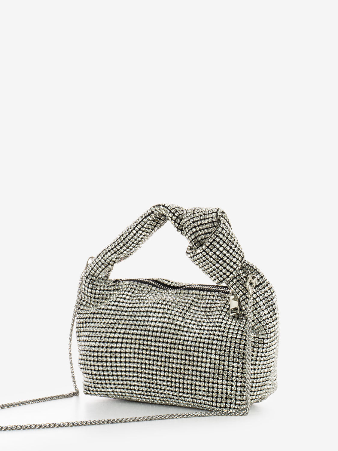 Lione lux silver handbag
