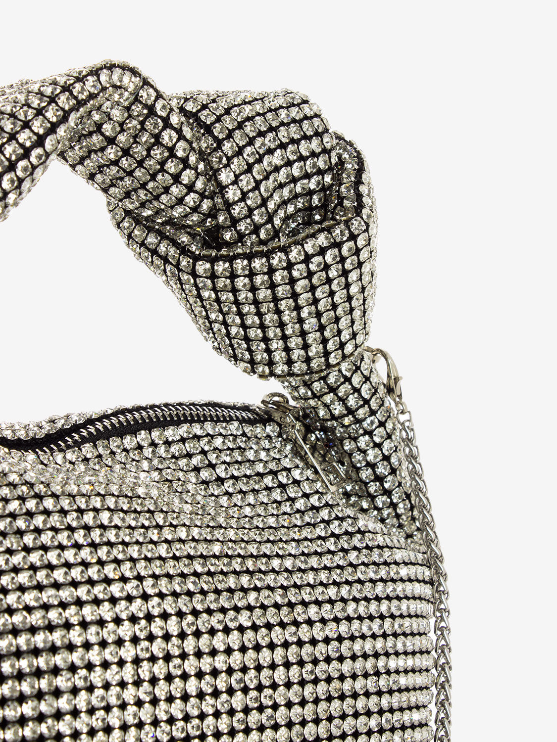 Lione lux silver handbag