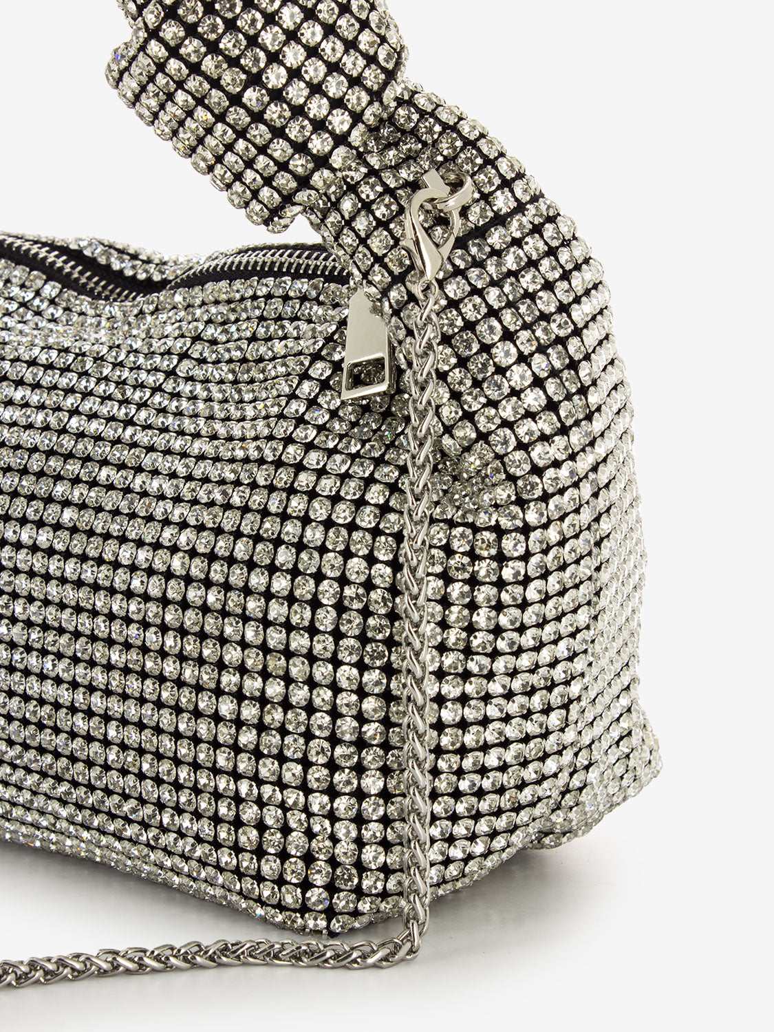 Lione lux silver handbag