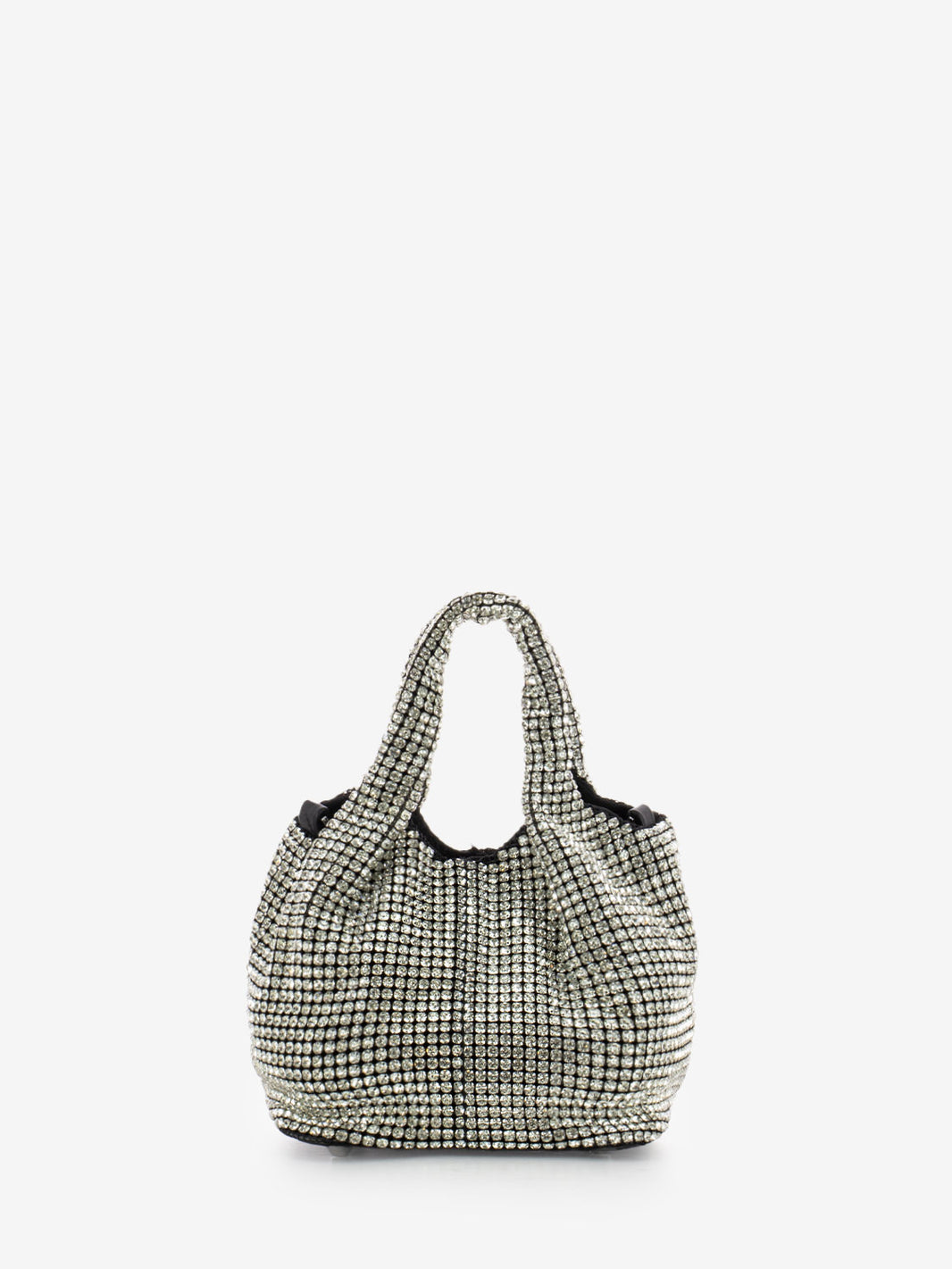 Paris lux silver handbag