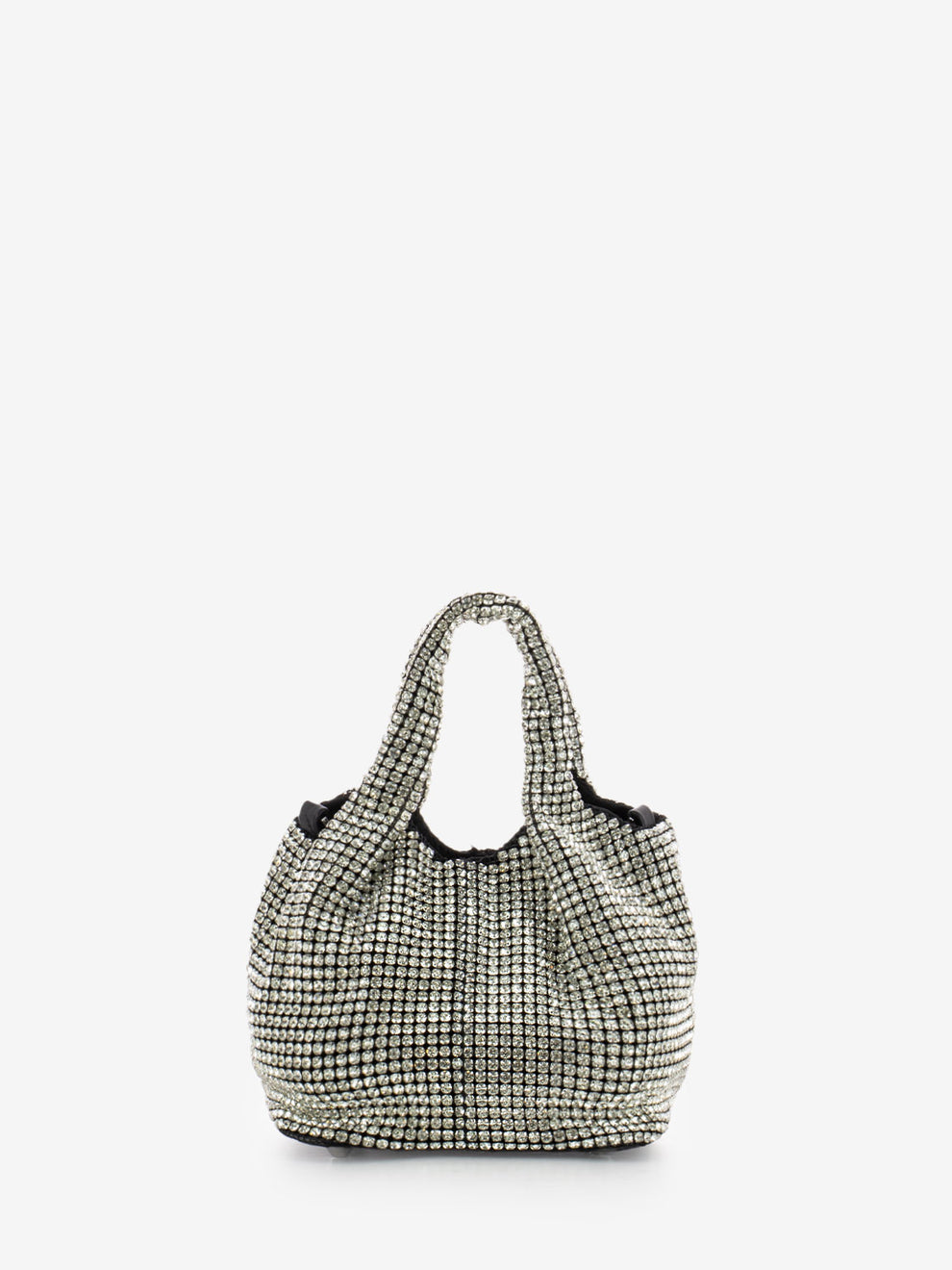 Paris lux silver handbag