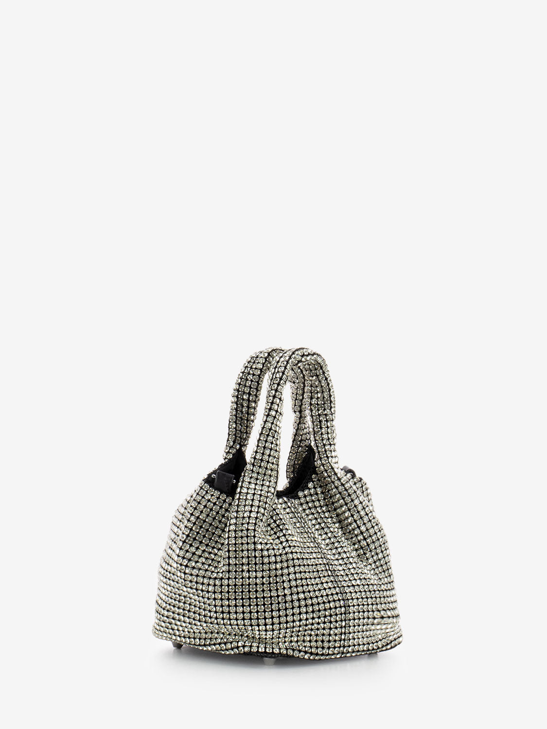 Paris lux silver handbag