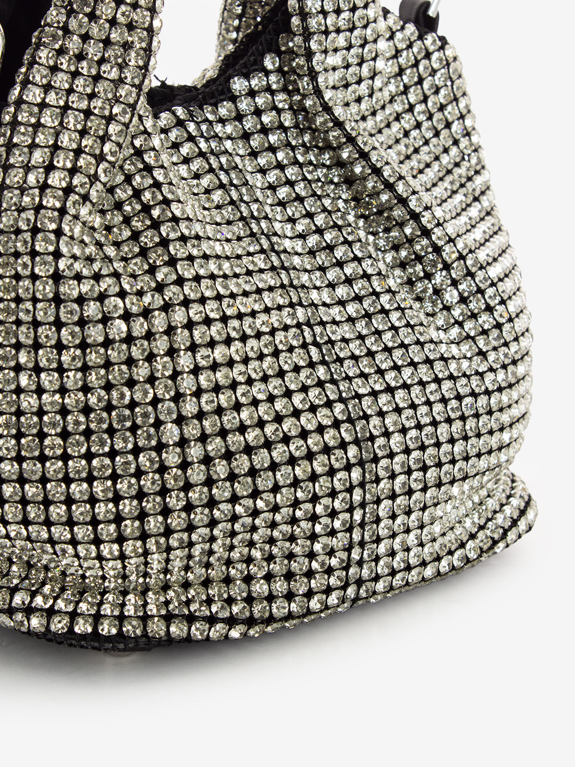 Paris lux silver handbag