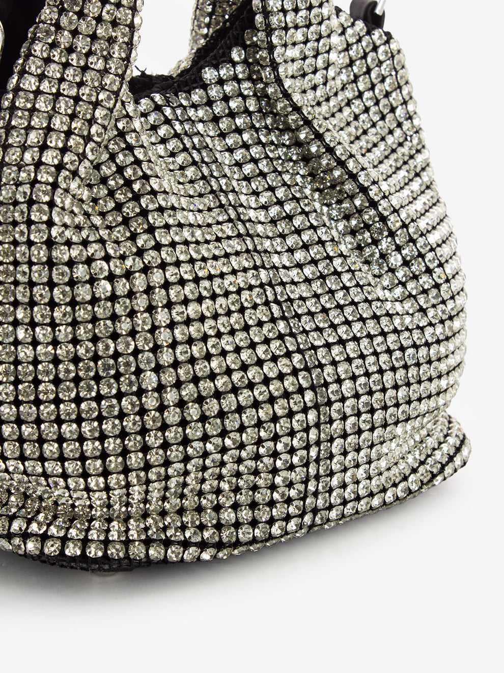 Paris lux silver handbag