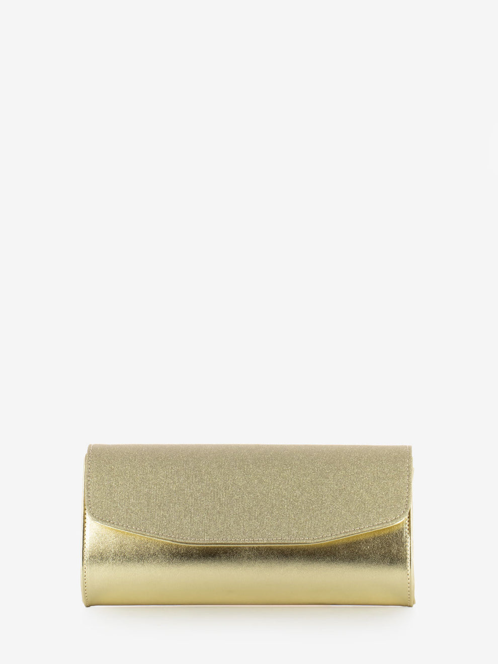 Pochette elegante strass platino