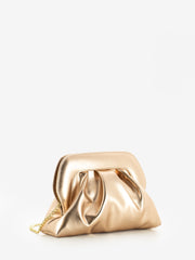 SCARLETT - Pochette metallizzata con tracolla rame