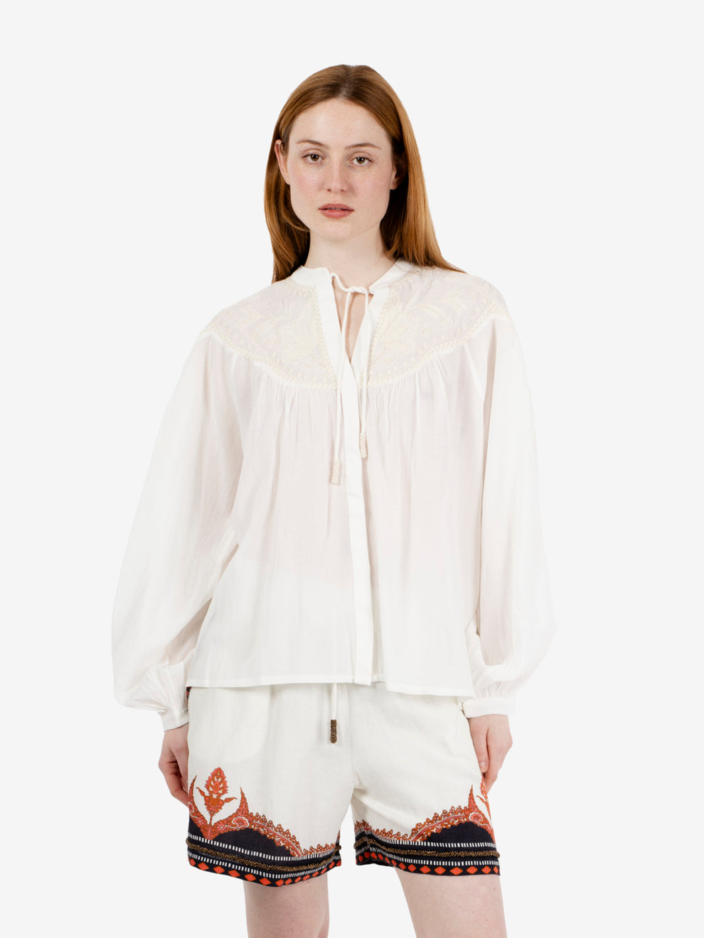 Petronella Papyrus Blouse