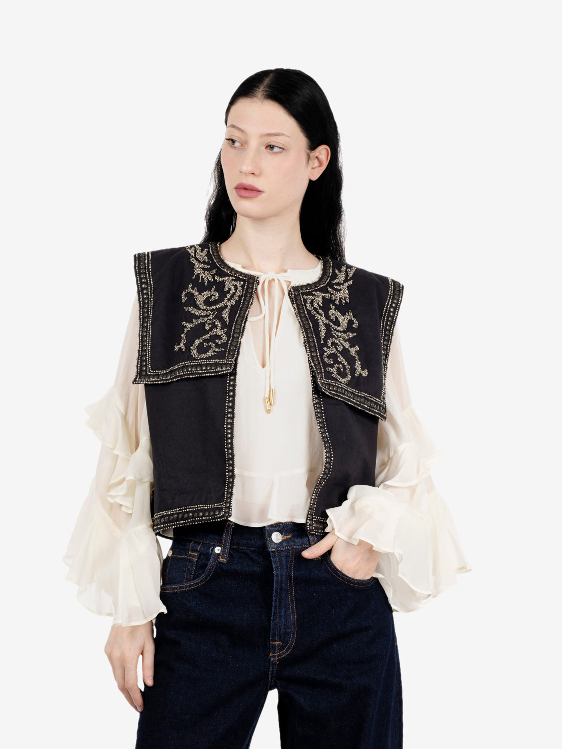 Gilet Kari onyx black