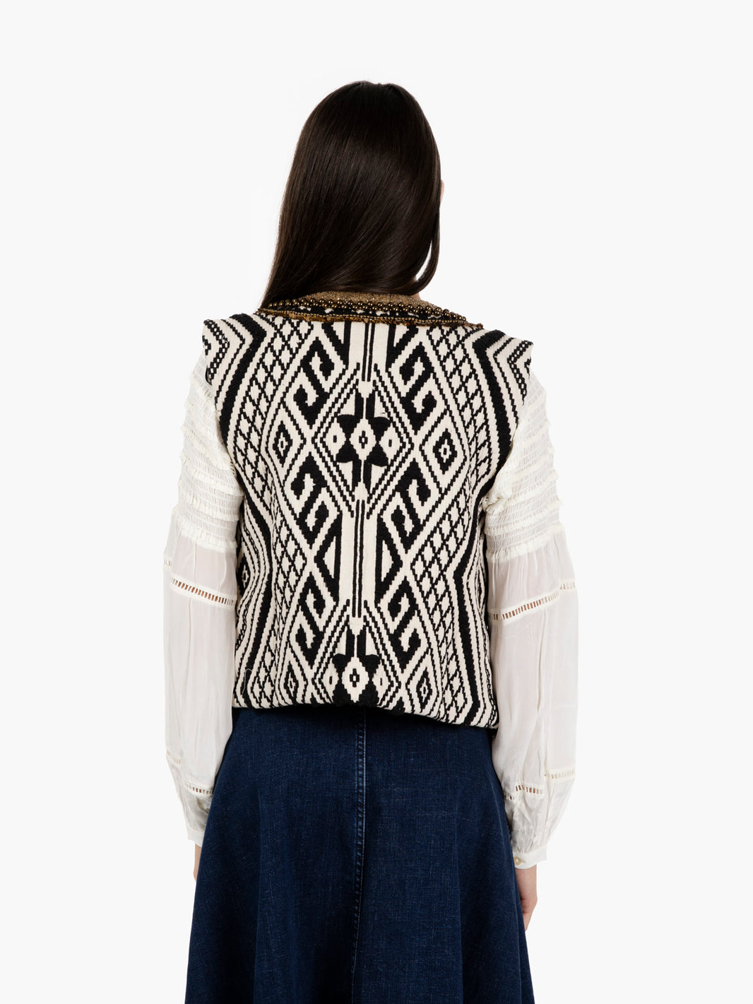 VANILLA/ONYX BLACK VEST RIVERSTONE_VAN/BLK