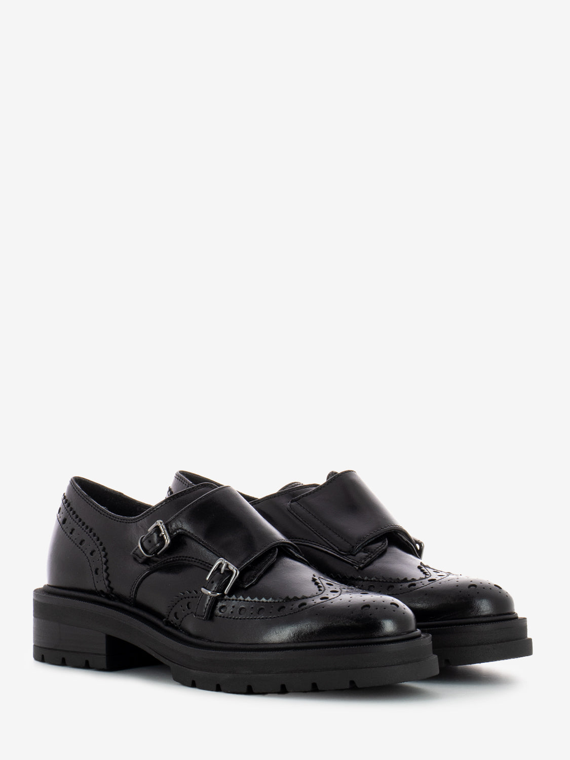 Patty double Maya black shoes