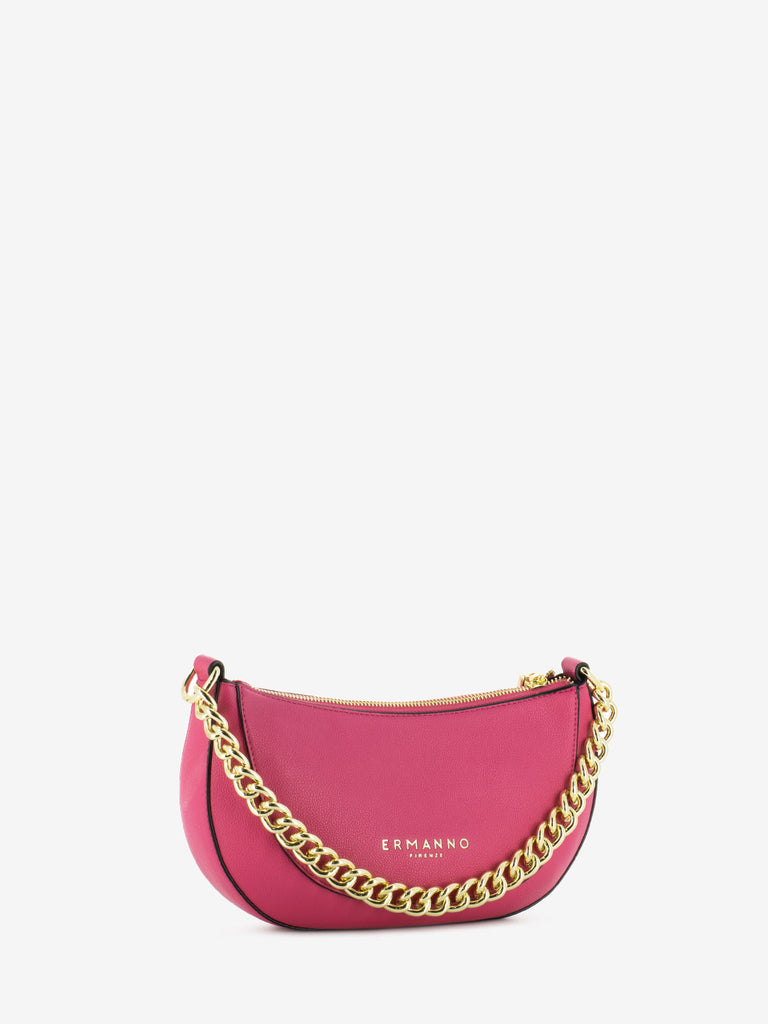 SCERVINO - Borsa a spalla Hobo Olly 23 Fuxia