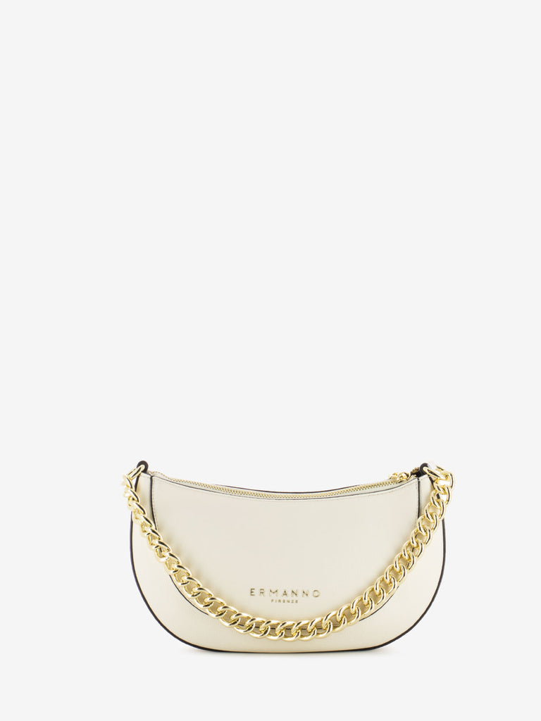 SCERVINO - Borsa a spalla Hobo Olly 23 White