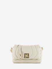 SCERVINO - Borsa Flap Pamela cream