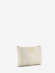 SCERVINO - Borsa Pouch Pamela cream