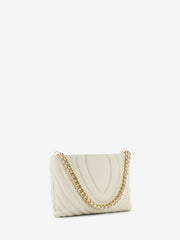 SCERVINO - Borsa Pouch Pamela cream