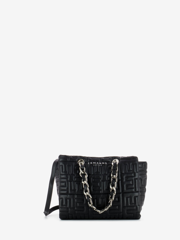 SCERVINO - Small Double Handle Polly black