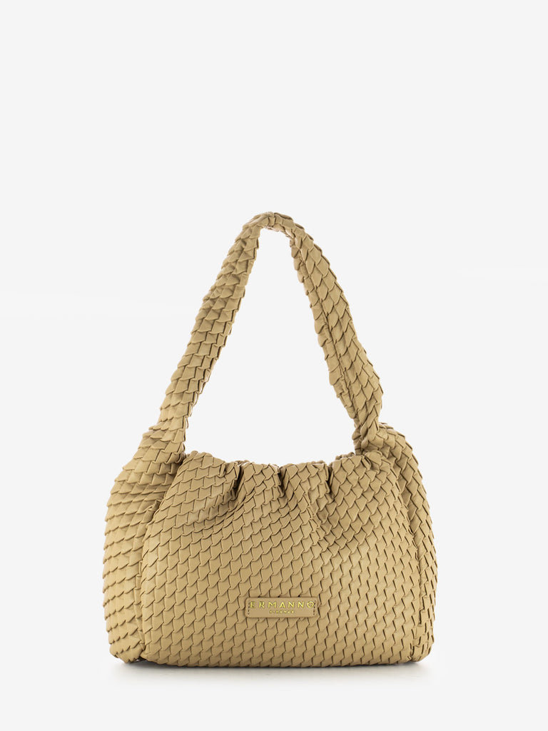 SCERVINO - Small Hobo teagan sand