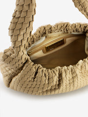 SCERVINO - Small Hobo teagan sand