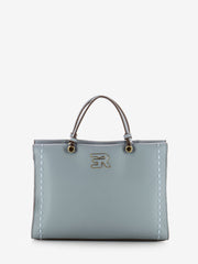 SCERVINO - Tote bag small Petra light blue