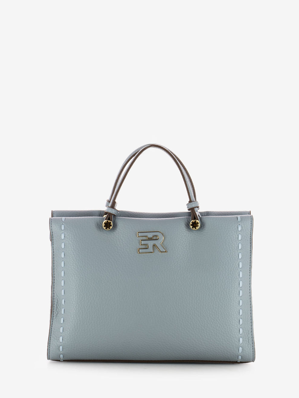 Petra light blue small tote bag