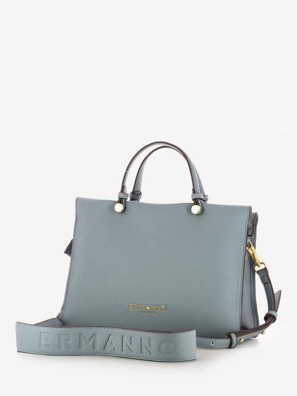 Petra light blue small tote bag